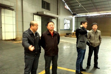市財政局副局長(cháng)梅宏調研金帛化纖