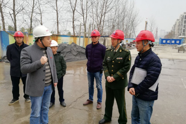 省政府消防工作檢查組蒞臨財鑫投融資服務(wù)中心項目現場(chǎng)檢查消防工作