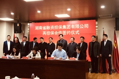 財鑫擔保、財科擔保正式加入湖南省再擔保體系