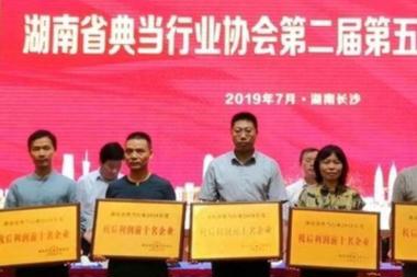 財鑫典當榮獲兩項“前十”殊榮