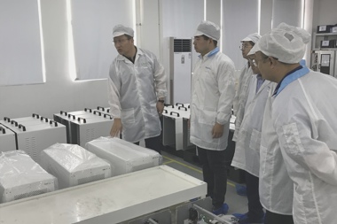 考察深圳德蘭明海，助推項目早日落地