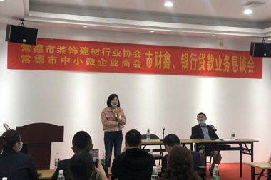 加快扶企步伐 財鑫金控參加融資擔保對接座談會(huì )