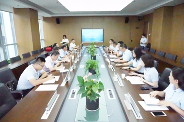 湖南省融資擔保集團有限公司領(lǐng)導來(lái)我司考察交流
