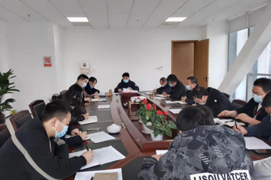 財鑫廣場(chǎng)召開(kāi)4月工作例會(huì )暨疫情防控調度會(huì )
