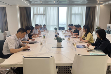 湖南股交所、湖南聯(lián)交所來(lái)財鑫集團考察交流
